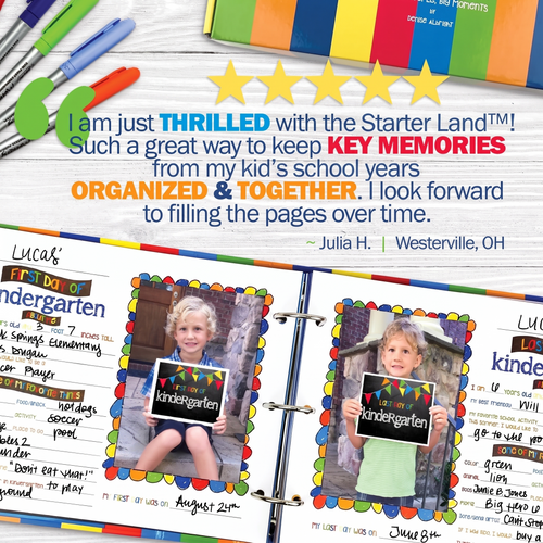 Starter Land™ School Days Memory Book ( Boys )