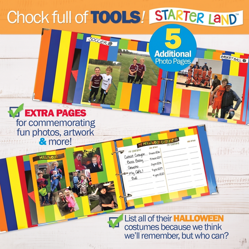 Starter Land™ School Days Memory Book ( Boys )