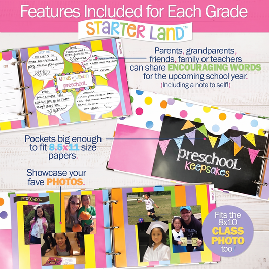 Starter Land™ School Days Memory Book ( Boys )